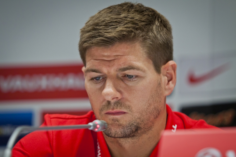 Steven Gerrard presskonferans